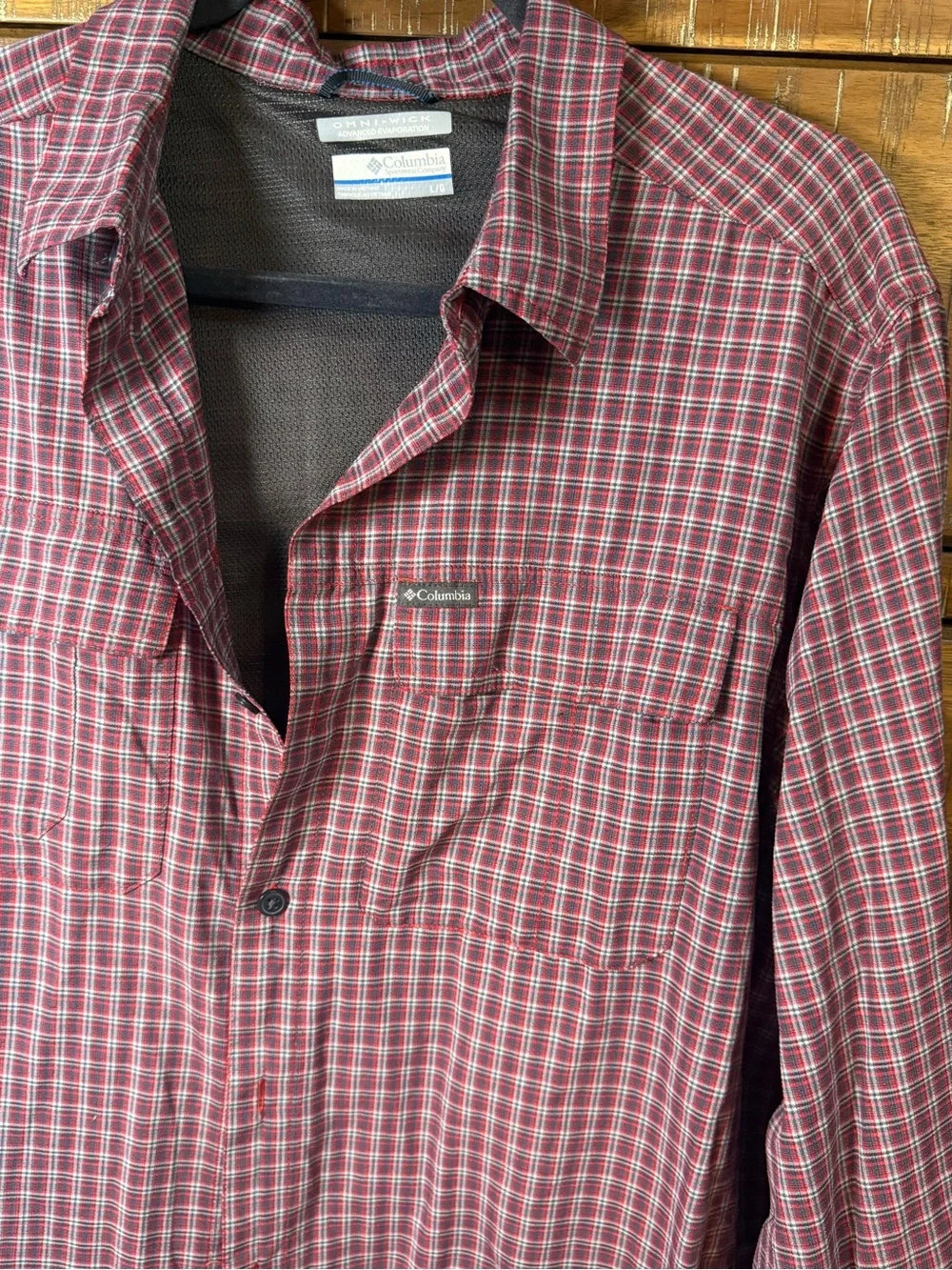 Columbia Men’s Flannel Size Large